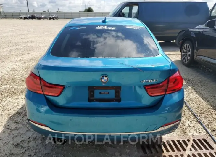 BMW 430I GRAN 2019 vin WBA4J1C59KBM18024 from auto auction Copart