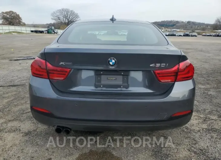 BMW 430XI GRAN 2018 vin WBA4J3C57JBG97020 from auto auction Copart