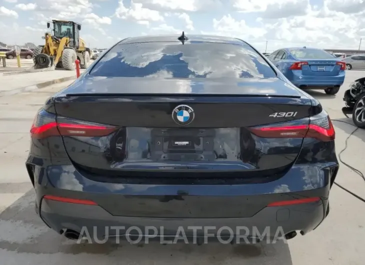 BMW 430I 2022 vin WBA53AP07NCK11496 from auto auction Copart