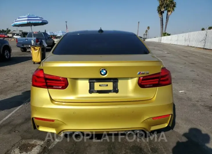 BMW M3 2017 vin WBS8M9C34H5G85776 from auto auction Copart