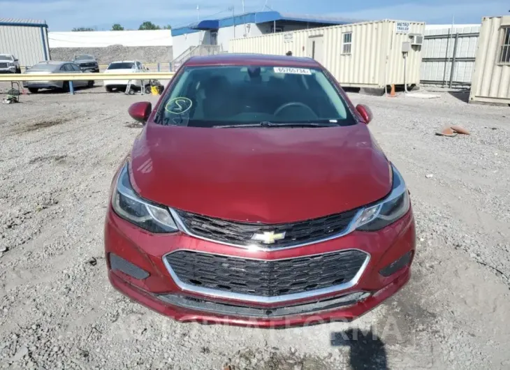 CHEVROLET CRUZE LT 2017 vin 1G1BE5SM6H7188039 from auto auction Copart