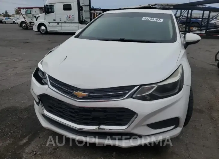 CHEVROLET CRUZE LT 2018 vin 1G1BE5SM6J7217576 from auto auction Copart