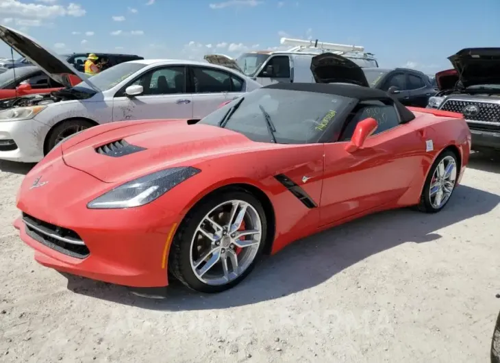 CHEVROLET CORVETTE S 2016 vin 1G1YC3D76G5103805 from auto auction Copart