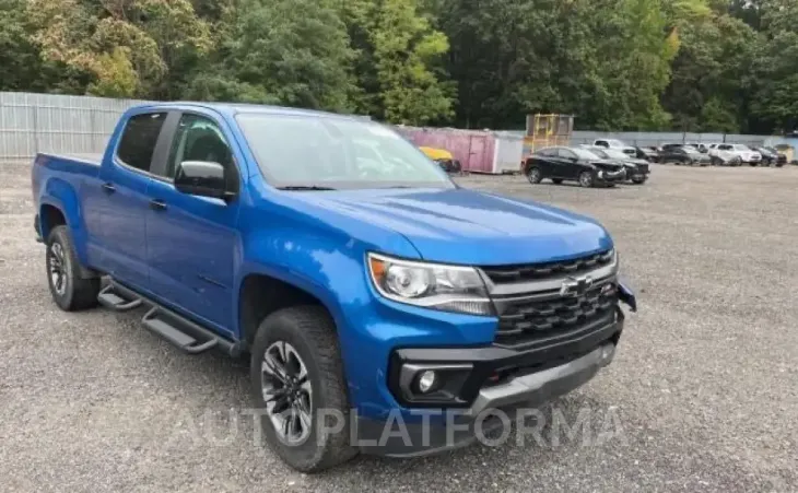 CHEVROLET COLORADO Z 2022 vin 1GCGTDEN1N1200985 from auto auction Copart