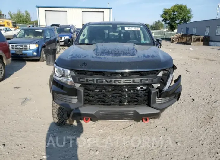 CHEVROLET COLORADO Z 2022 vin 1GCGTEEN6N1297610 from auto auction Copart