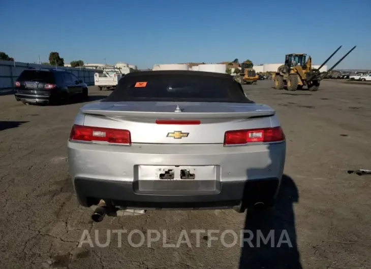 CHEVROLET CAMARO LT 2015 vin 2G1FD3D32F9277759 from auto auction Copart