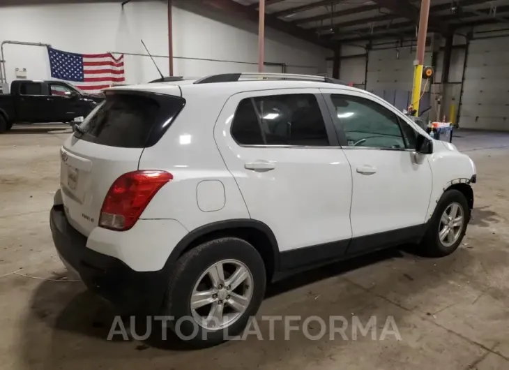 CHEVROLET TRAX 1LT 2016 vin KL7CJLSB9GB510840 from auto auction Copart