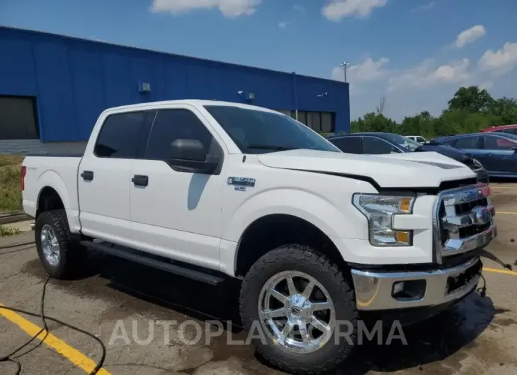 FORD F150 SUPER 2016 vin 1FTEW1C86GFA33961 from auto auction Copart