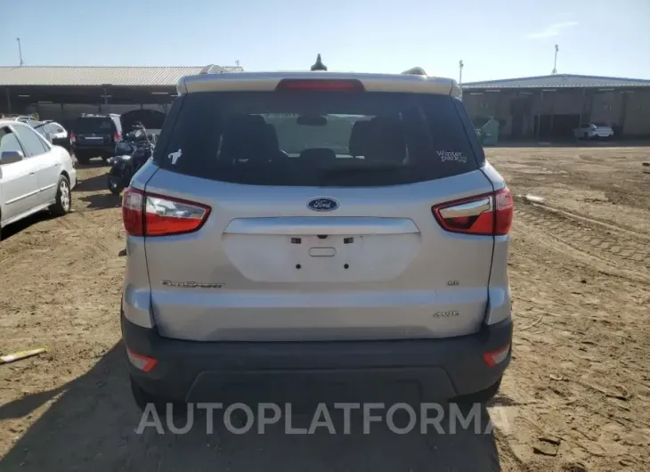 FORD ECOSPORT S 2019 vin MAJ6S3GL3KC264410 from auto auction Copart