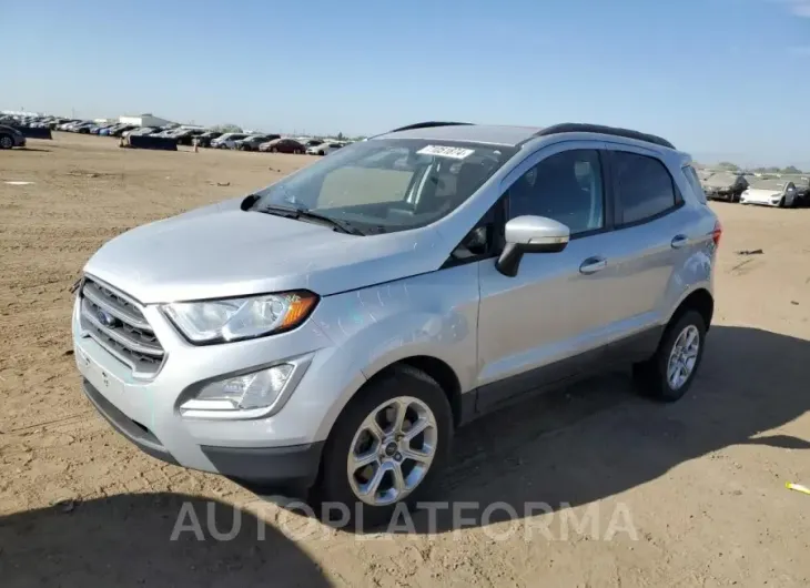 FORD ECOSPORT S 2019 vin MAJ6S3GL3KC264410 from auto auction Copart