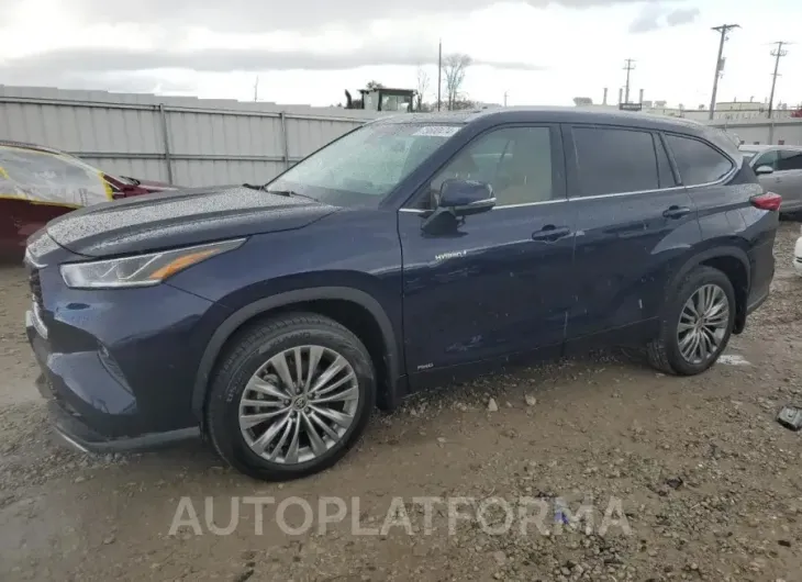 TOYOTA HIGHLANDER 2021 vin 5TDEBRCH7MS065890 from auto auction Copart