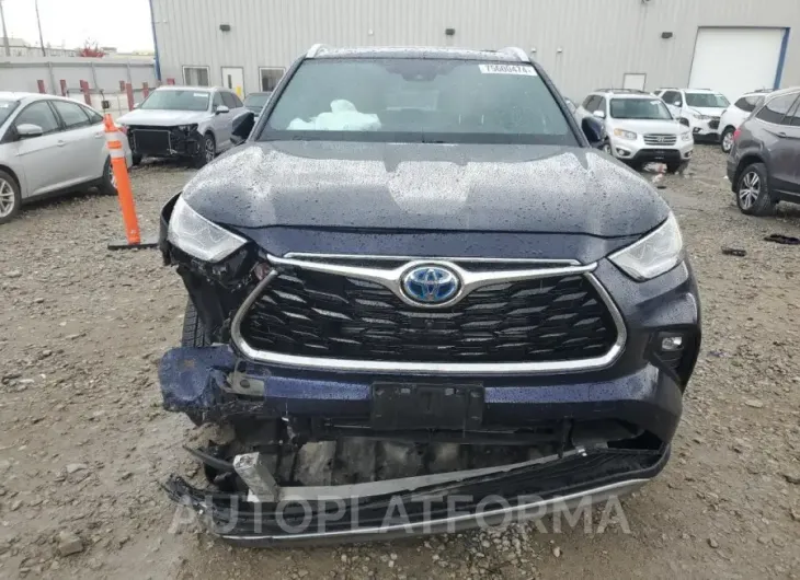 TOYOTA HIGHLANDER 2021 vin 5TDEBRCH7MS065890 from auto auction Copart