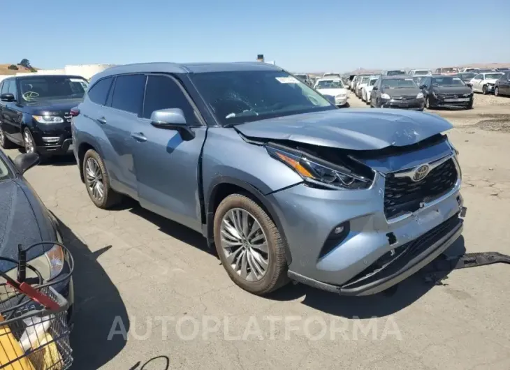 TOYOTA HIGHLANDER 2022 vin 5TDFZRBH5NS238406 from auto auction Copart