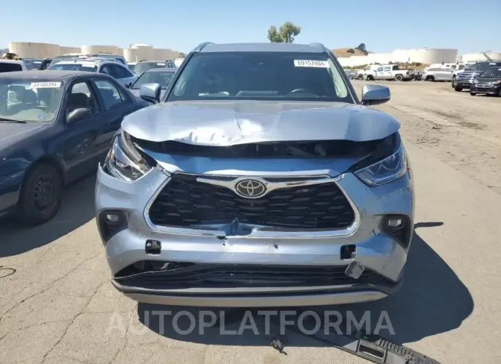 TOYOTA HIGHLANDER 2022 vin 5TDFZRBH5NS238406 from auto auction Copart