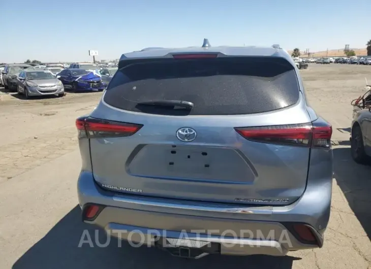 TOYOTA HIGHLANDER 2022 vin 5TDFZRBH5NS238406 from auto auction Copart