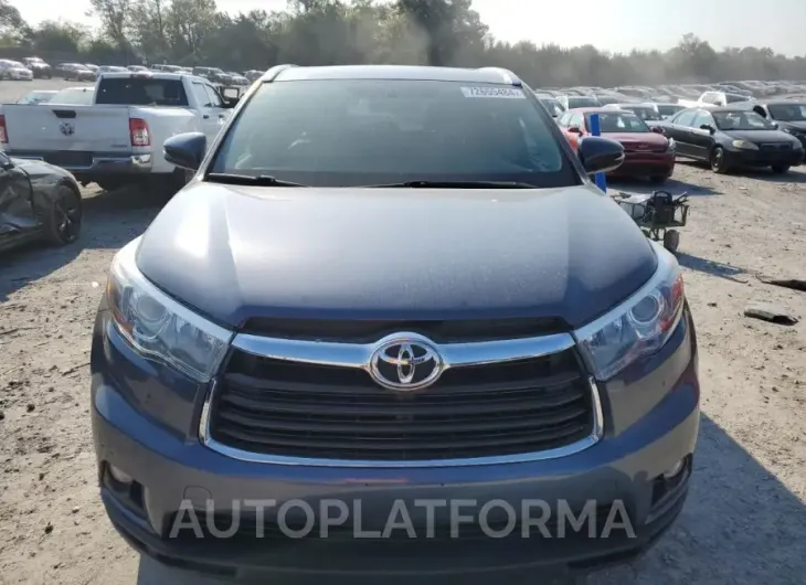 TOYOTA HIGHLANDER 2016 vin 5TDJKRFH8GS281455 from auto auction Copart