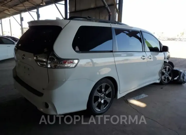 TOYOTA SIENNA SE 2018 vin 5TDXZ3DC2JS924450 from auto auction Copart