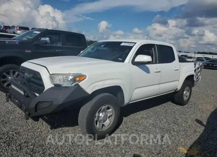 TOYOTA TACOMA DOU 2018 vin 5TFAX5GNXJX125899 from auto auction Copart