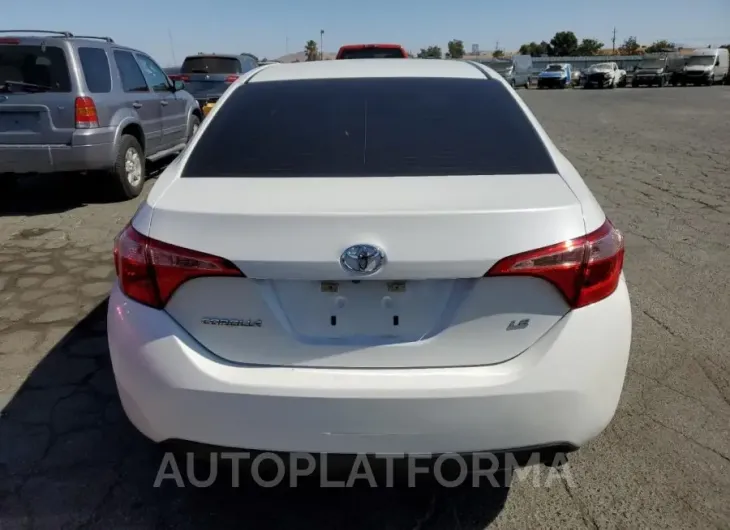 TOYOTA COROLLA L 2018 vin 5YFBURHE6JP784189 from auto auction Copart