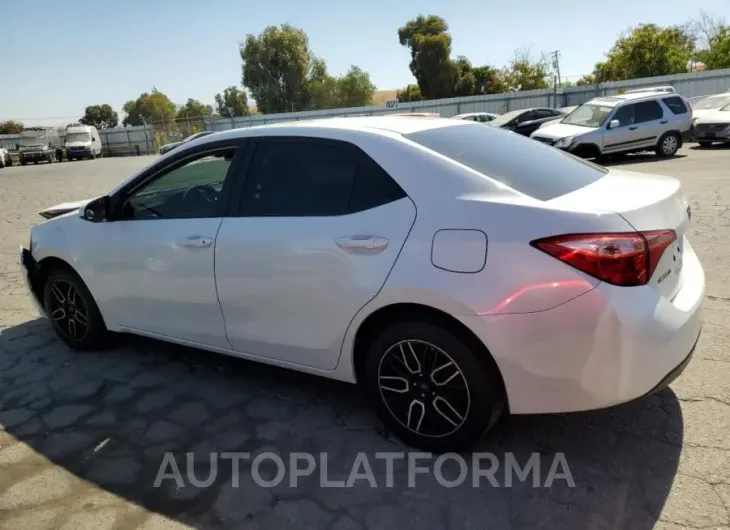 TOYOTA COROLLA L 2018 vin 5YFBURHE6JP784189 from auto auction Copart