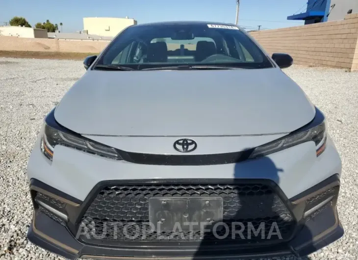 TOYOTA COROLLA SE 2022 vin 5YFS4MCE0NP134810 from auto auction Copart