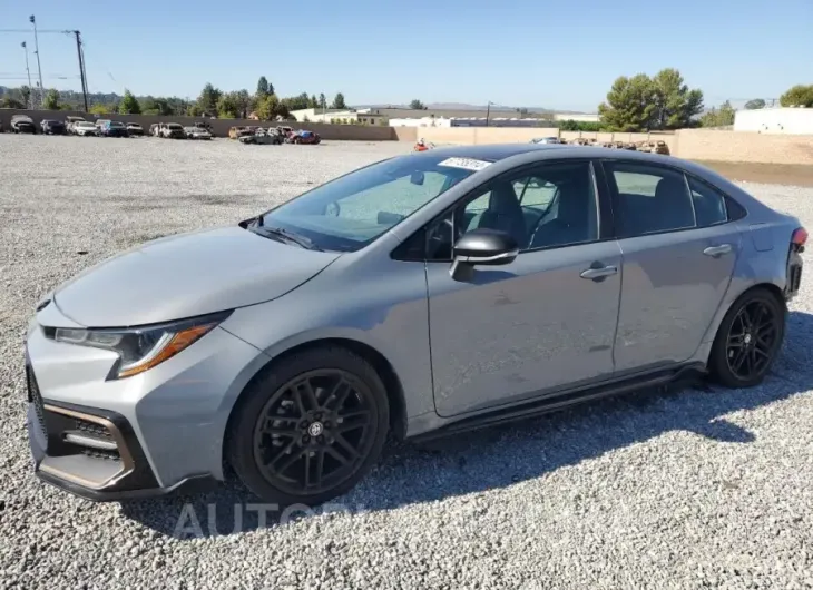 TOYOTA COROLLA SE 2022 vin 5YFS4MCE0NP134810 from auto auction Copart