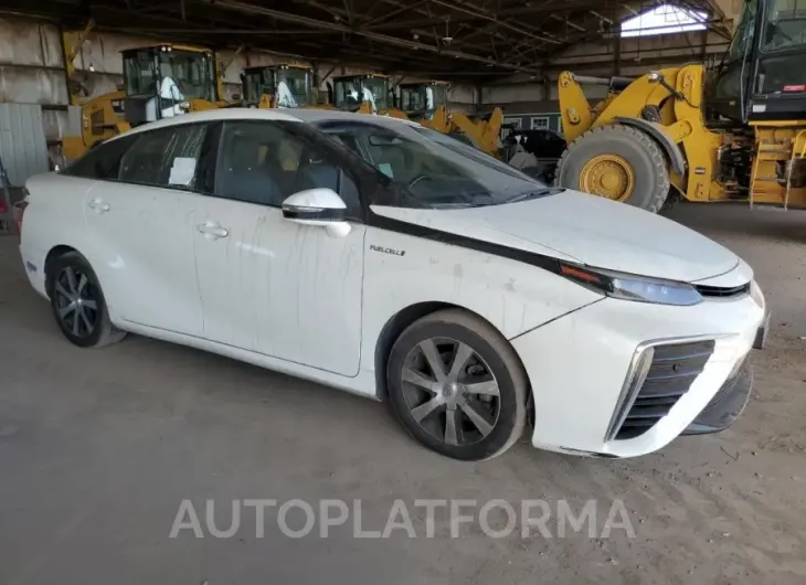 TOYOTA MIRAI 2019 vin JTDBVRBD6KA006364 from auto auction Copart