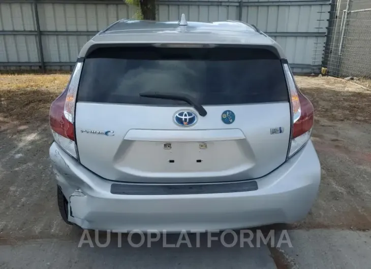 TOYOTA Prius c 2016 vin JTDKDTB3XG1126084 from auto auction Copart