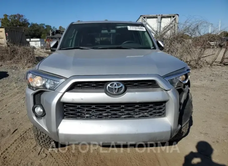 TOYOTA 4RUNNER SR 2017 vin JTEBU5JR0H5430354 from auto auction Copart