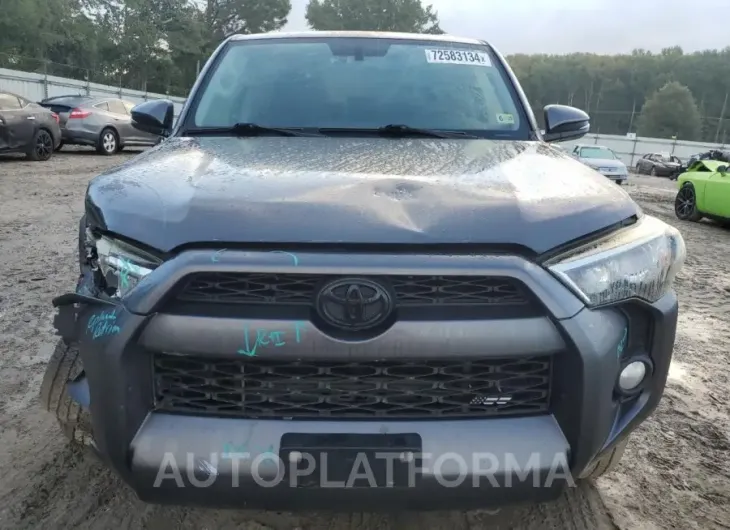 TOYOTA 4RUNNER SR 2015 vin JTEZU5JR1F5096007 from auto auction Copart