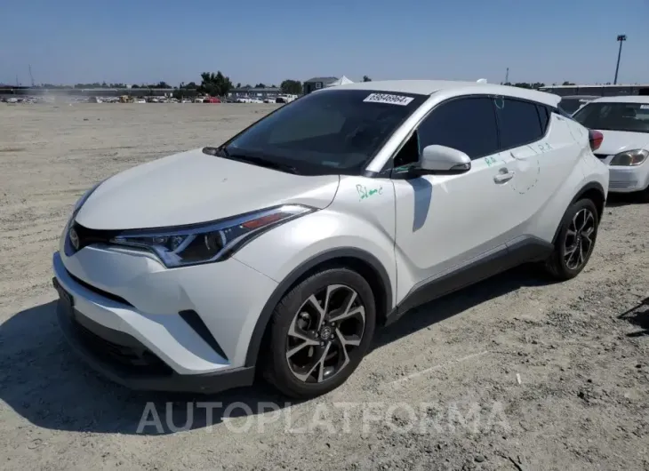 TOYOTA C-HR XLE 2019 vin JTNKHMBX4K1032610 from auto auction Copart