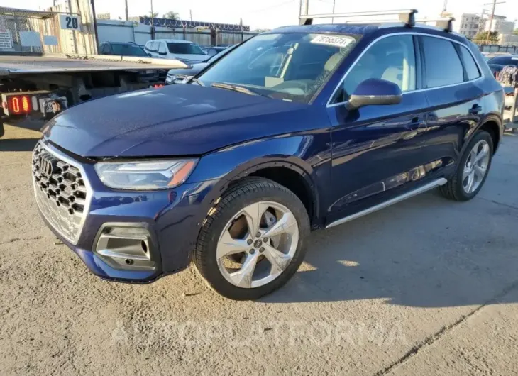 AUDI Q5 PREMIUM 2021 vin WA1BAAFYXM2129540 from auto auction Copart