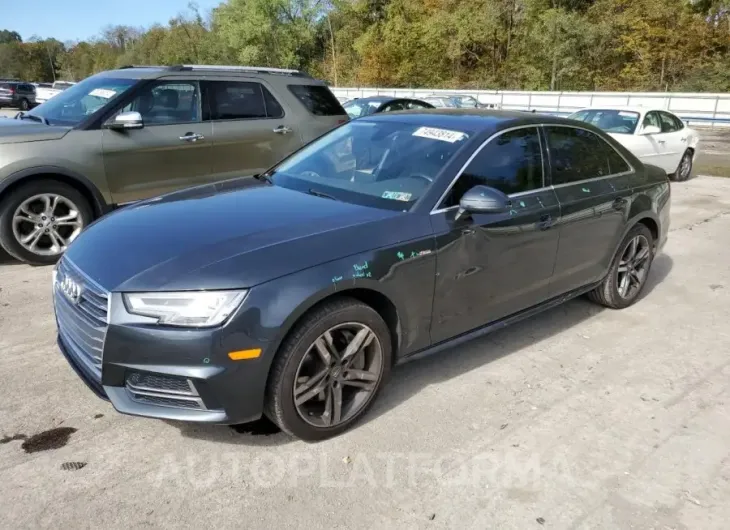 AUDI A4 PREMIUM 2018 vin WAUENAF46JA025016 from auto auction Copart