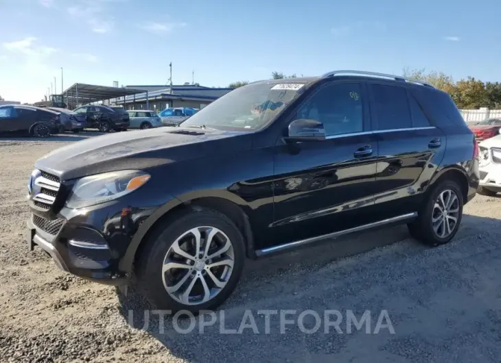 MERCEDES-BENZ GLE 350 4M 2016 vin 4JGDA5HB1GA663465 from auto auction Copart