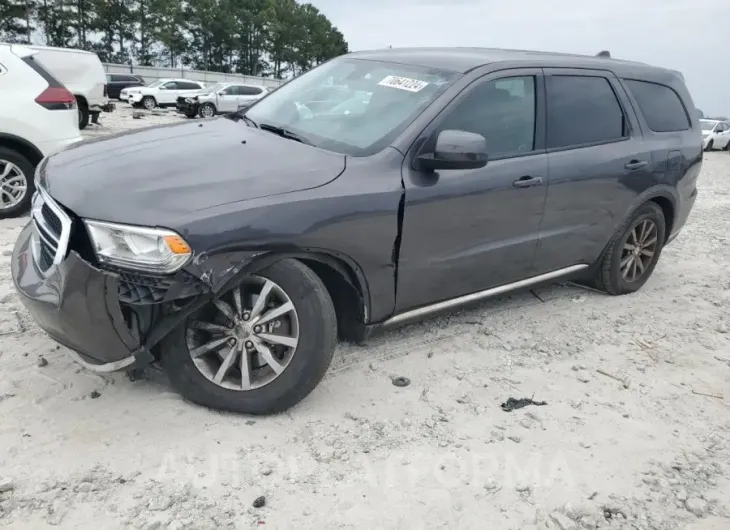 DODGE DURANGO SX 2018 vin 1C4RDHAG2JC434300 from auto auction Copart