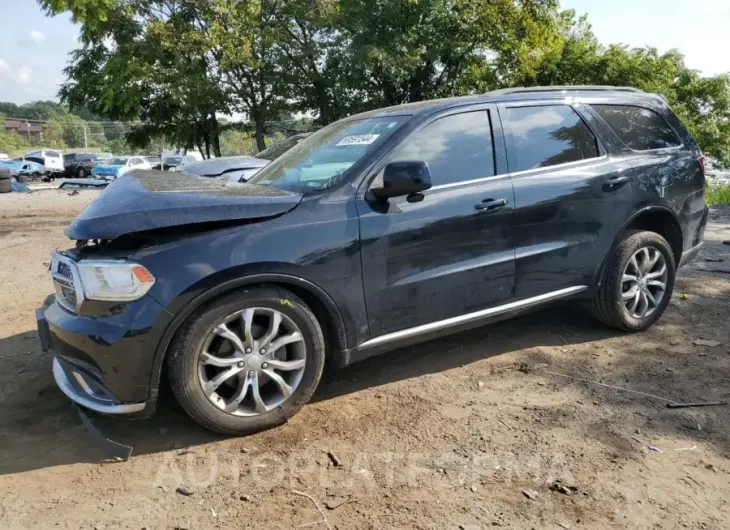 DODGE DURANGO SX 2018 vin 1C4RDJAG1JC202133 from auto auction Copart