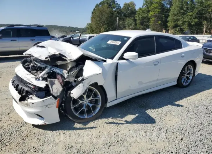 DODGE CHARGER GT 2021 vin 2C3CDXHG4MH644442 from auto auction Copart