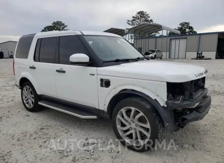 LAND ROVER LR4 HSE 2016 vin SALAG2V67GA845093 from auto auction Copart