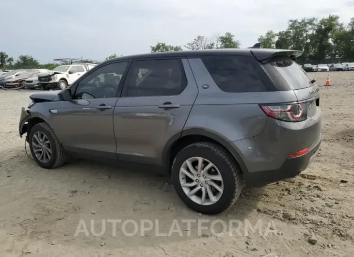 LAND ROVER DISCOVERY 2016 vin SALCR2BG4GH556325 from auto auction Copart