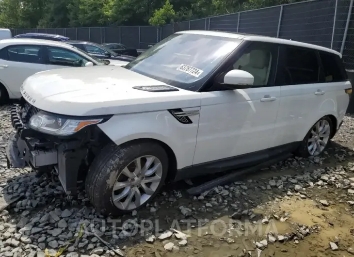 LAND ROVER RANGE ROVE 2016 vin SALWR2VF4GA547861 from auto auction Copart