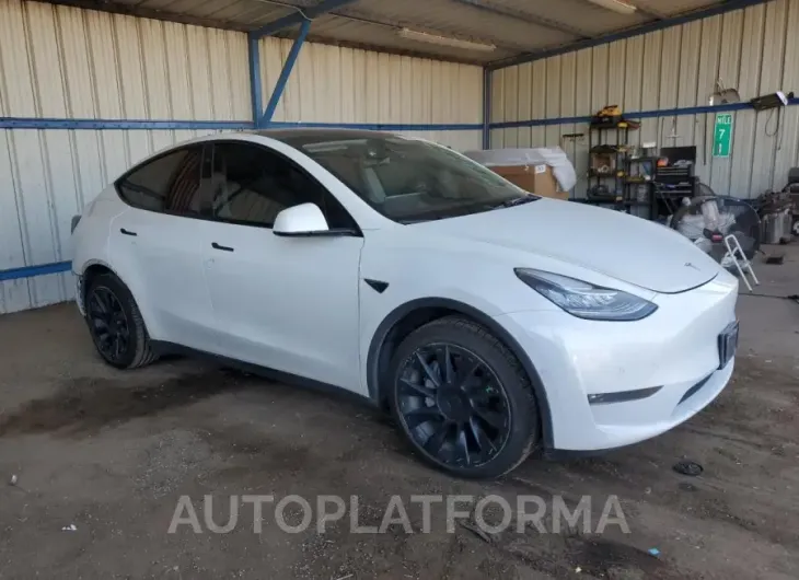 TESLA MODEL Y 2021 vin 5YJYGAEE6MF207315 from auto auction Copart