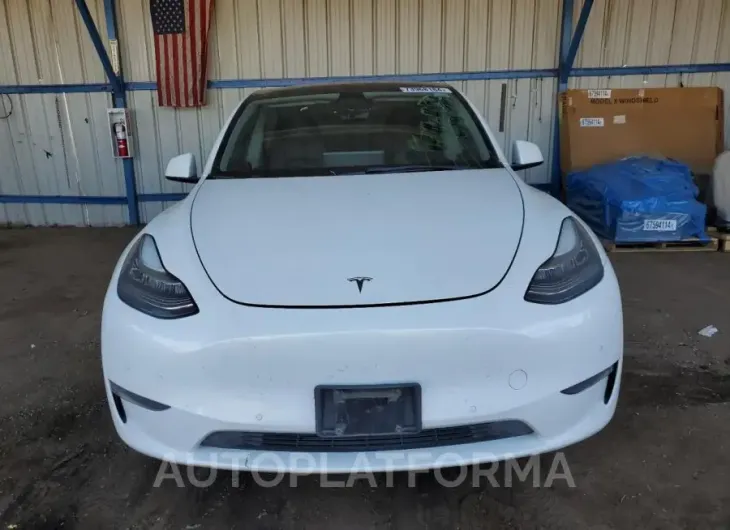 TESLA MODEL Y 2021 vin 5YJYGAEE6MF207315 from auto auction Copart