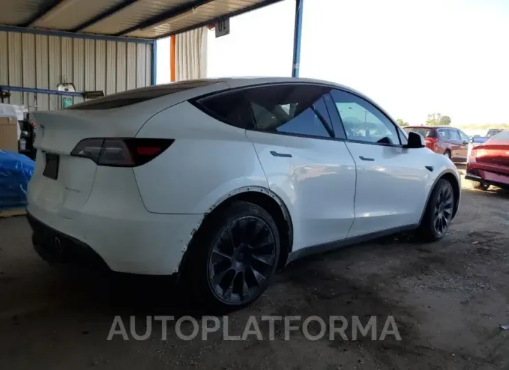 TESLA MODEL Y 2021 vin 5YJYGAEE6MF207315 from auto auction Copart