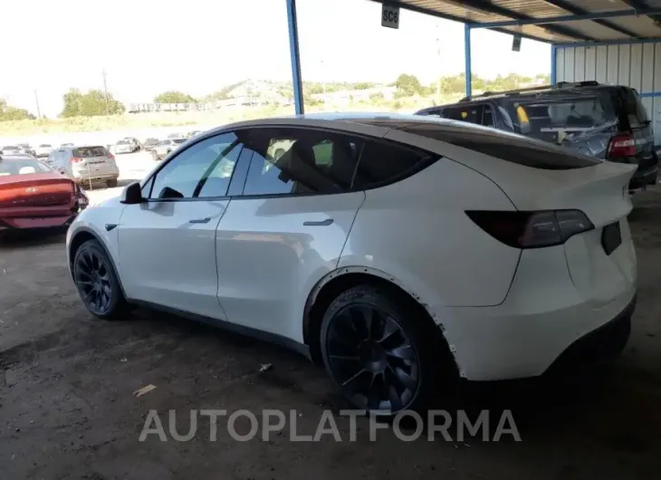 TESLA MODEL Y 2021 vin 5YJYGAEE6MF207315 from auto auction Copart