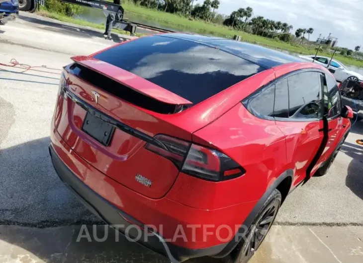 TESLA MODEL X 2022 vin 7SAXCBE64NF358499 from auto auction Copart