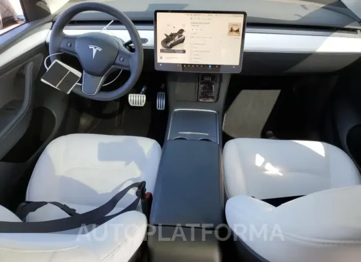 TESLA MODEL Y 2022 vin 7SAYGDEF7NF553856 from auto auction Copart