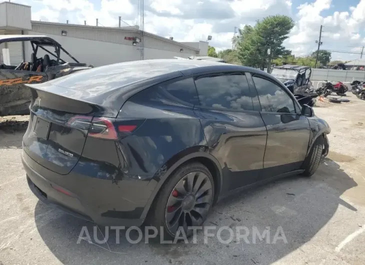 TESLA MODEL Y 2023 vin 7SAYGDEF8PF801048 from auto auction Copart