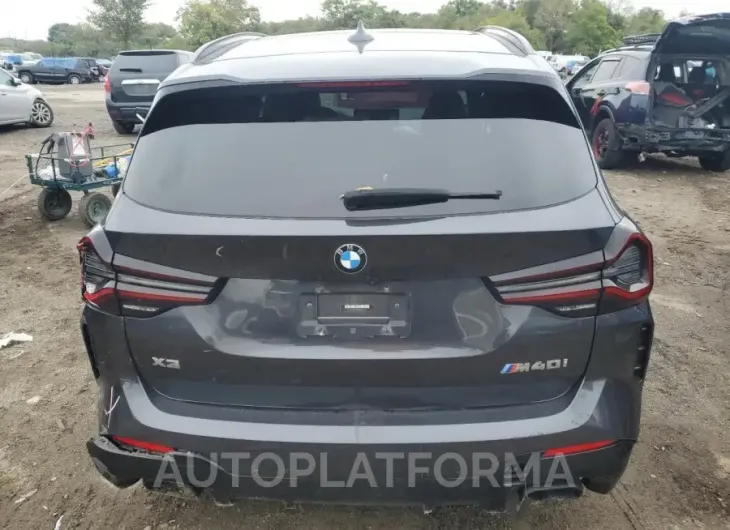 BMW X3 M40I 2022 vin 5UX83DP08N9J91224 from auto auction Copart