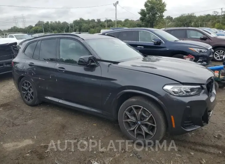 BMW X3 M40I 2022 vin 5UX83DP08N9J91224 from auto auction Copart