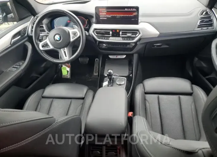 BMW X3 M40I 2022 vin 5UX83DP08N9J91224 from auto auction Copart